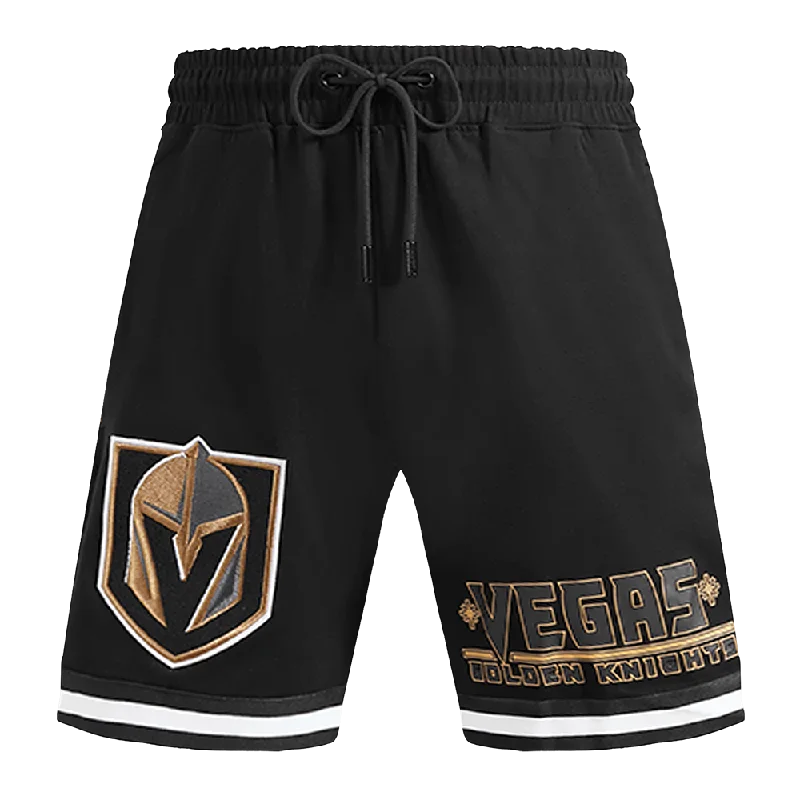 NHL VEGAS GOLDEN KNIGHTS CLASSIC CHENILLE MEN'S SHORT (BLACK)