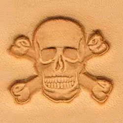 Skull & Crossbones Craftool 3-D Stamp