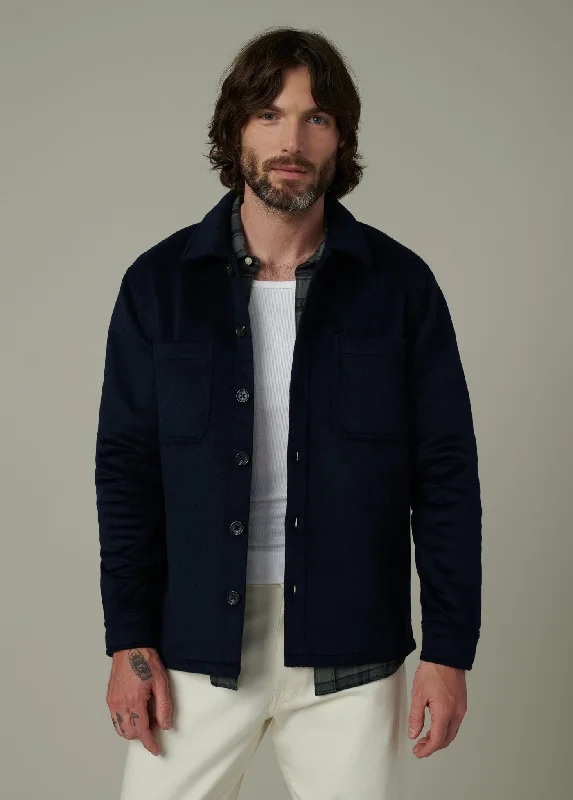 LEON WOOL OVERSHIRT