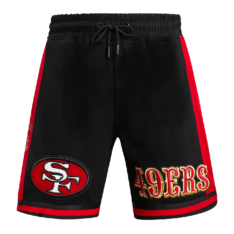 NFL SAN FRANCISCO 49ERS RETRO CLASSIC MEN'S 2.0 SHORT (BLACK/RED/BLACK)