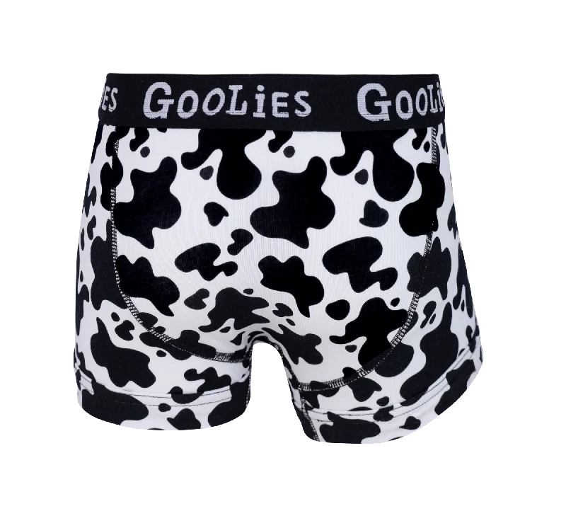 Cow Print - Kids Boxer Shorts - Goolies