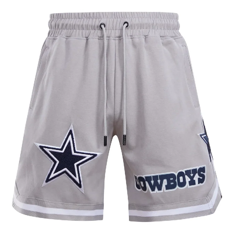 NFL DALLAS COWBOYS CLASSIC CHENILLE MEN'S SHORT (GRAY)