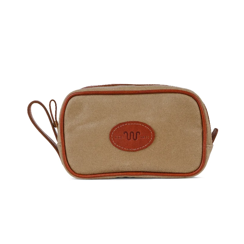 King Ranch Waxed Canvas Dopp Kit