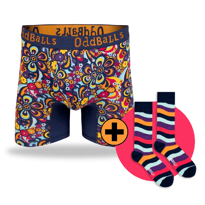 Mens Bamboo Boxer Shorts & Free Socks - Monthly Subscription