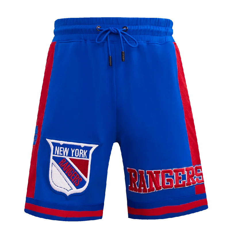 NHL NEW YORK RANGERS RETRO CLASSIC MEN'S 2.0 SHORT (ROYAL BLUE/RED)