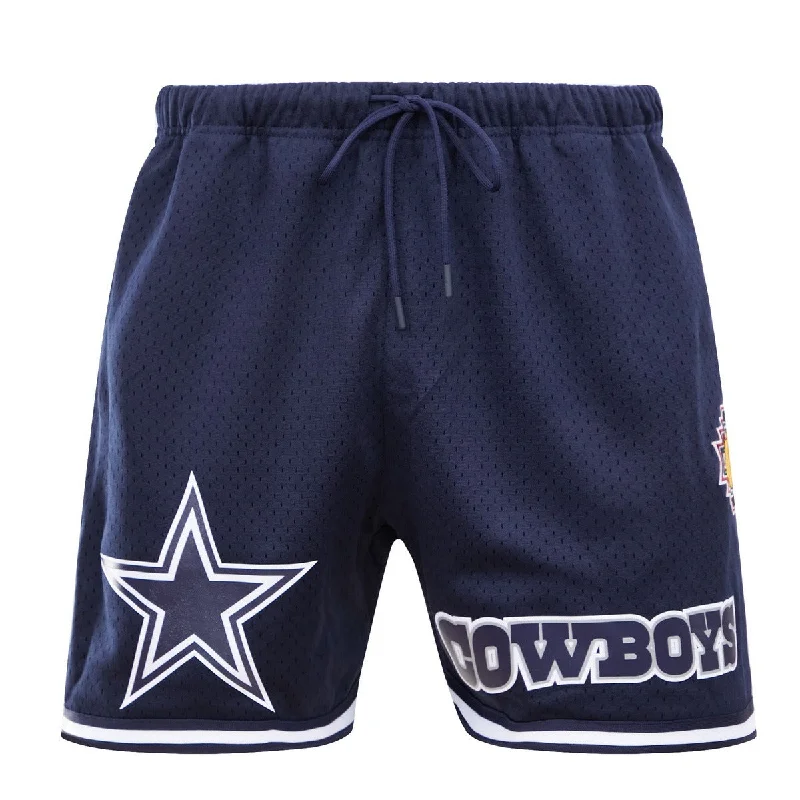 NFL DALLAS COWBOYS LOGO MEN'S MESH SHORT (MIDNIGHT NAVY)