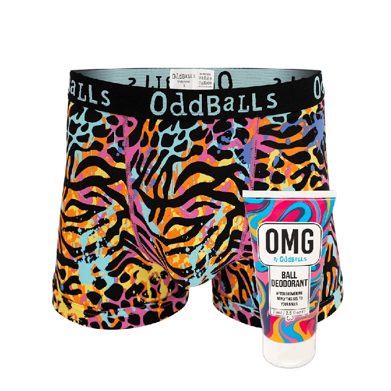 Filthy Animal - Mens Boxer Shorts & Ball Deodorant Bundle