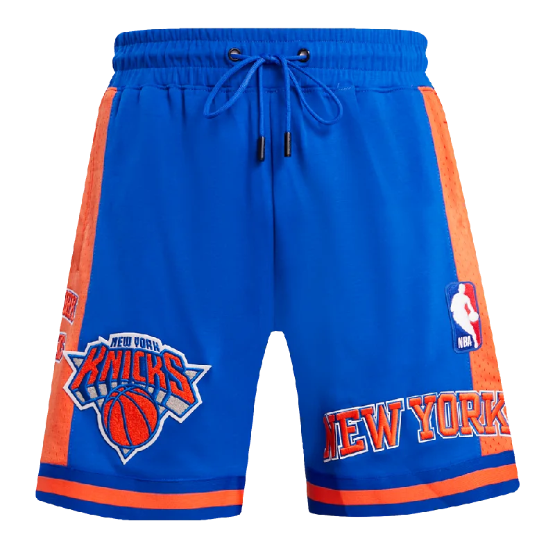 NBA NEW YORK KNICKS RETRO CLASSIC MEN'S 2.0 SHORT (ROYAL BLUE/ORANGE)