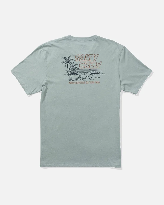 A Frame Premium Tee - Mackerel