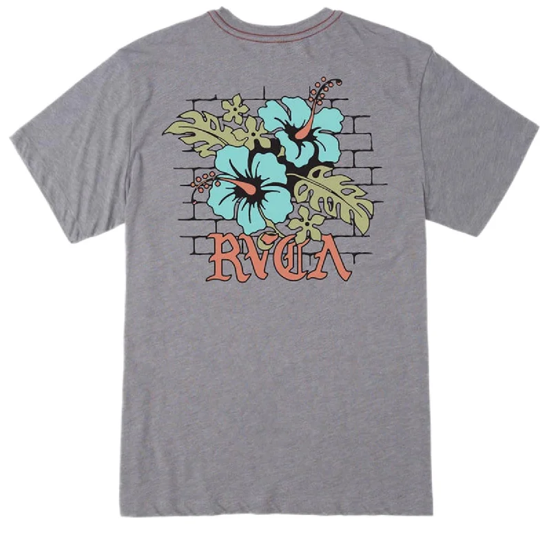 RVCA Floral Park T-Shirt - Smoke