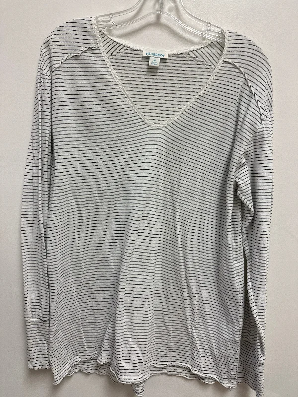 Top Long Sleeve By Sundance In White, Size: M