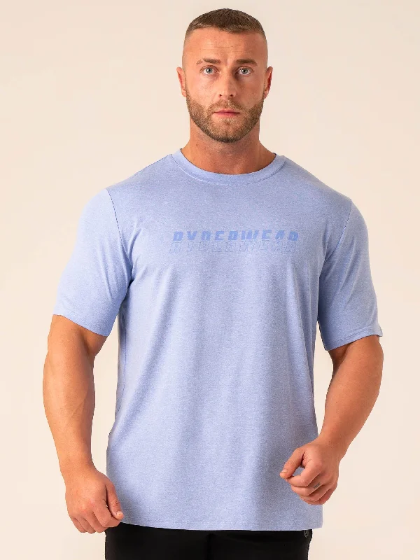 Soft Tech T-Shirt - Blue Marl