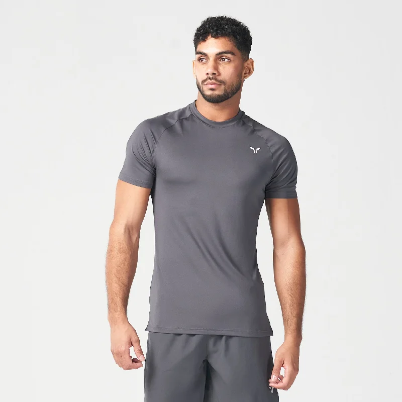 Essential Ultralight Gym Tee - Charcoal