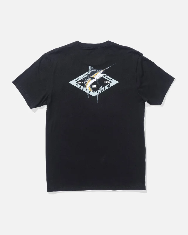 Diamond Marlin Premium  Tee - Black