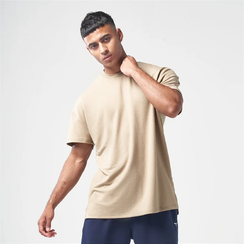 Essential Oversized Tee - Sand