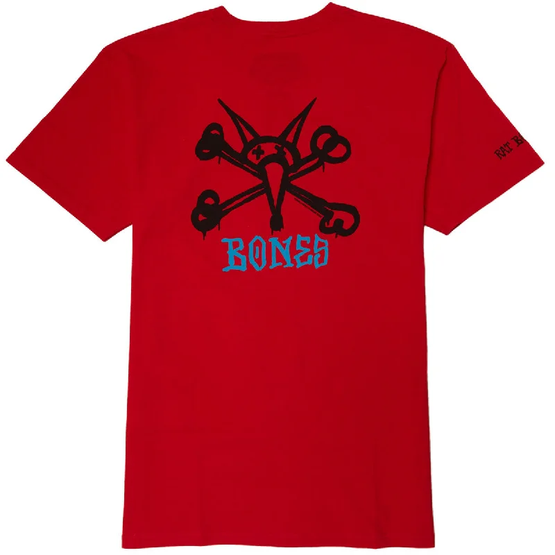 Powell-Peralta Rat Bones T-Shirt - Red