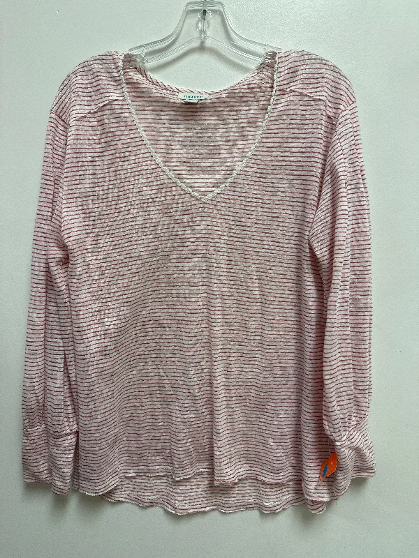 Top Long Sleeve By Sundance In Red, Size: M