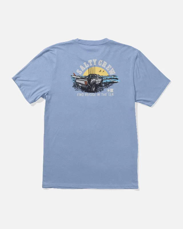 Lifted Premium Tee - Marine Blue