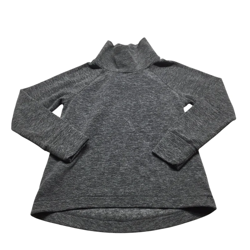 Athletic Top Long Sleeve Crewneck By Dsg Outerwear In Grey, Size: S