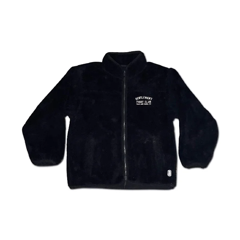 GFC x Standard Issue Embroidered Pile Fleece Zip Jacket