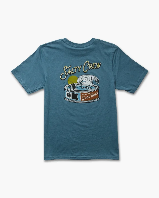 Tuna Can Boys Tee - Slate