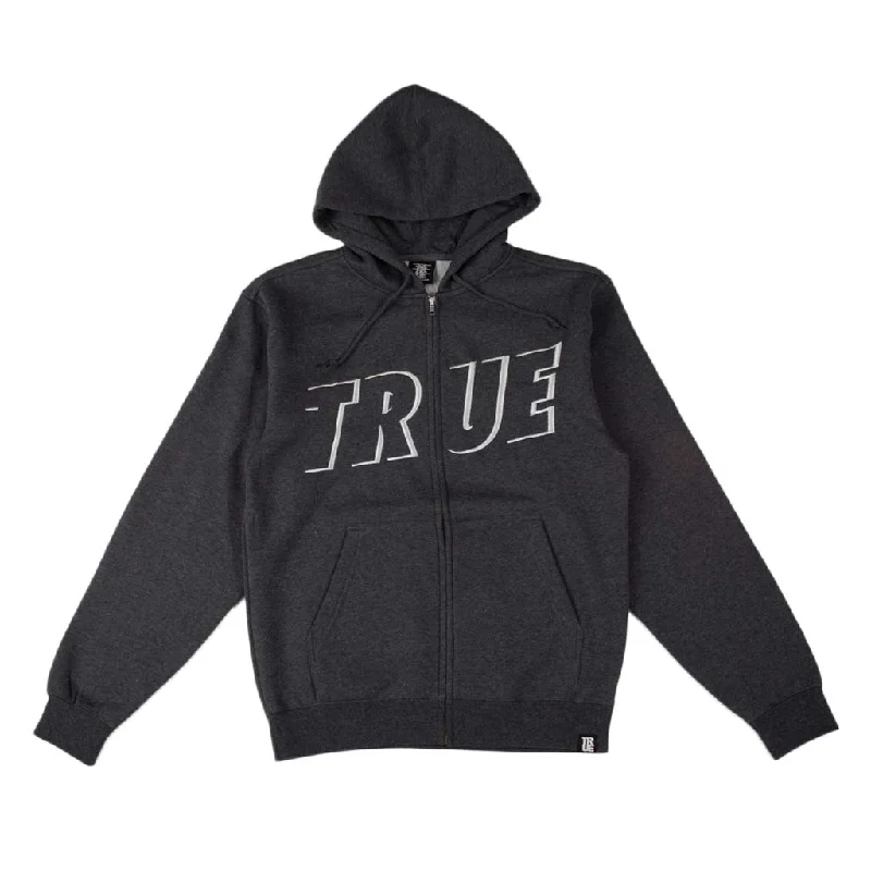 Men's True Just Use It Zip Hoodie Charcoal