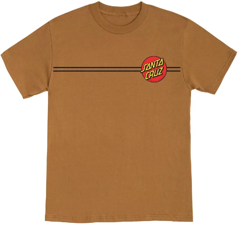 Santa Cruz Classic Dot T-Shirt - Brown Sugar