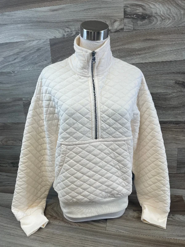 Top Long Sleeve By Dsg Outerwear In Cream, Size: Xs