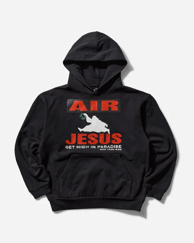 Men's Air Jesus Hoodie Black