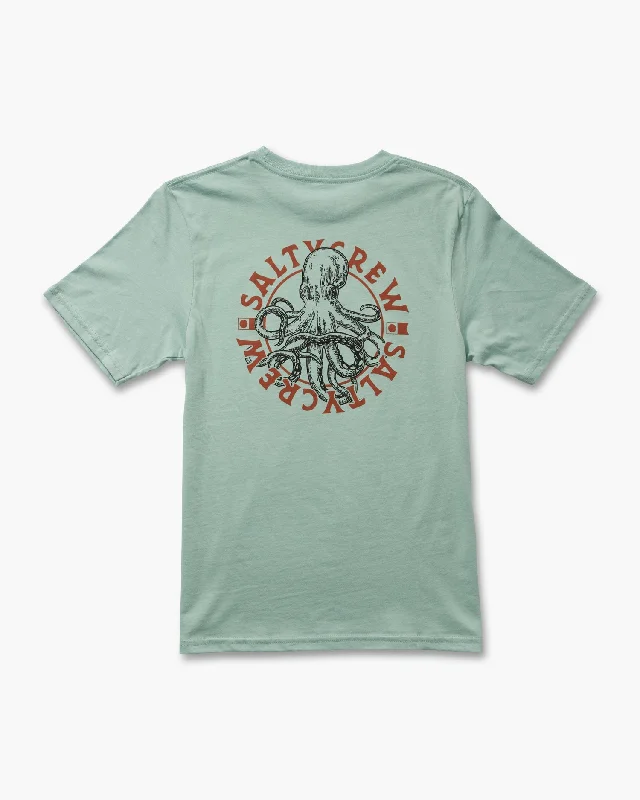 Tentacles Boys Tee - Mackerel