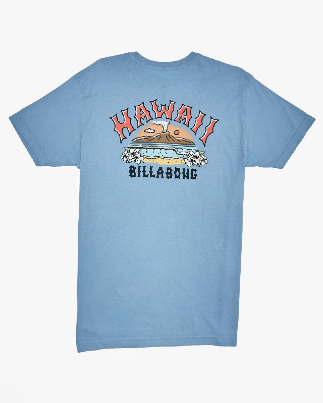 Volcano Arch T-Shirt - Washed Blue