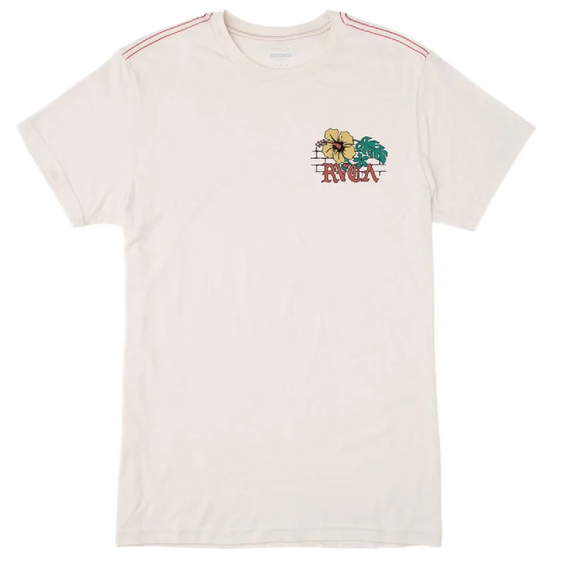 RVCA Floral Park T-Shirt - Antique White