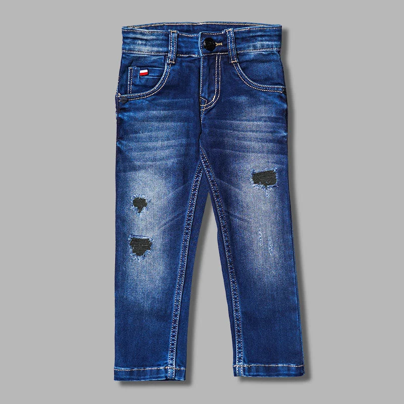 Navy Blue Jeans for Boys