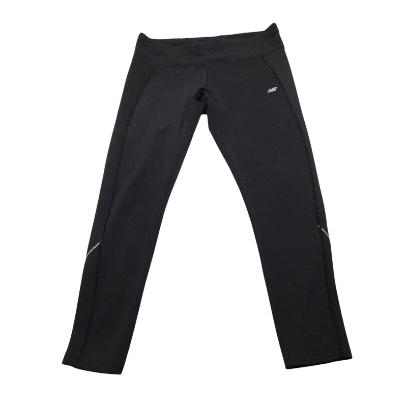 Athletic Leggings By New Balance In Black, Size: L