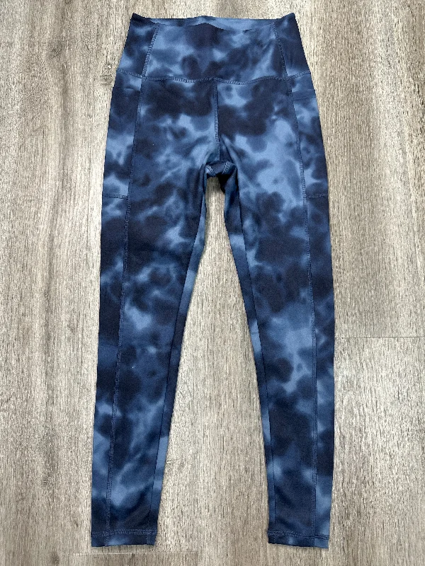 Athletic Leggings By Danskin In Blue, Size: S