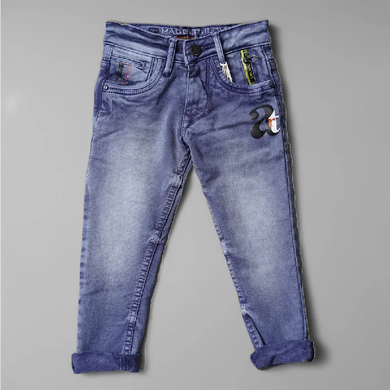 Shaded Design Jeans for Boys