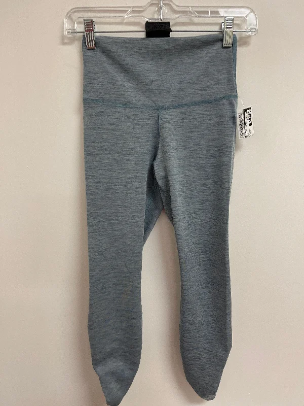 Athletic Leggings By Nike Apparel In Blue, Size: Xs