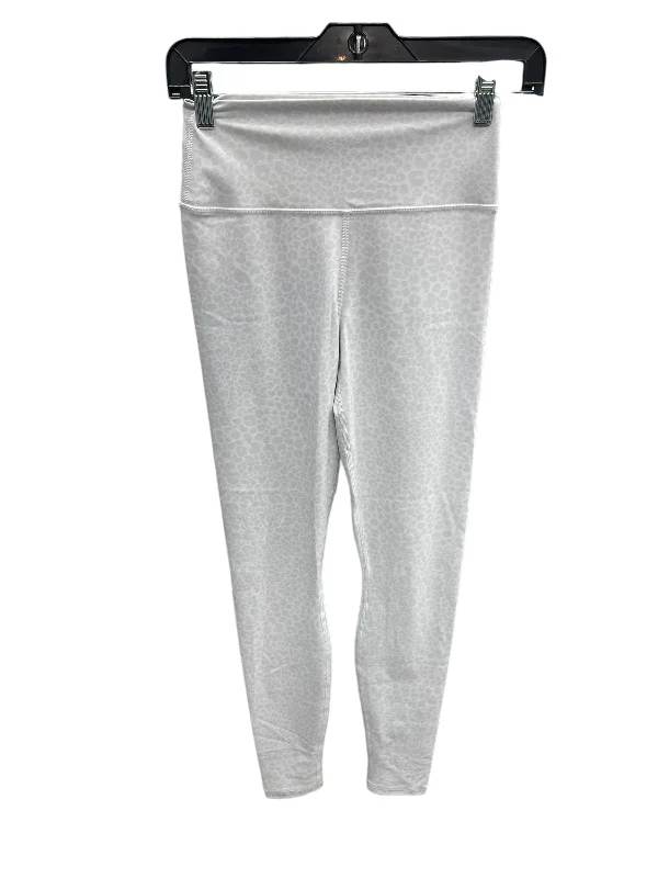 Athletic Leggings By Alo In White, Size: S