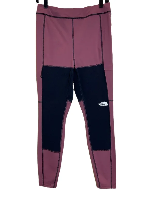 Athletic Leggings By The North Face In Pink, Size: M