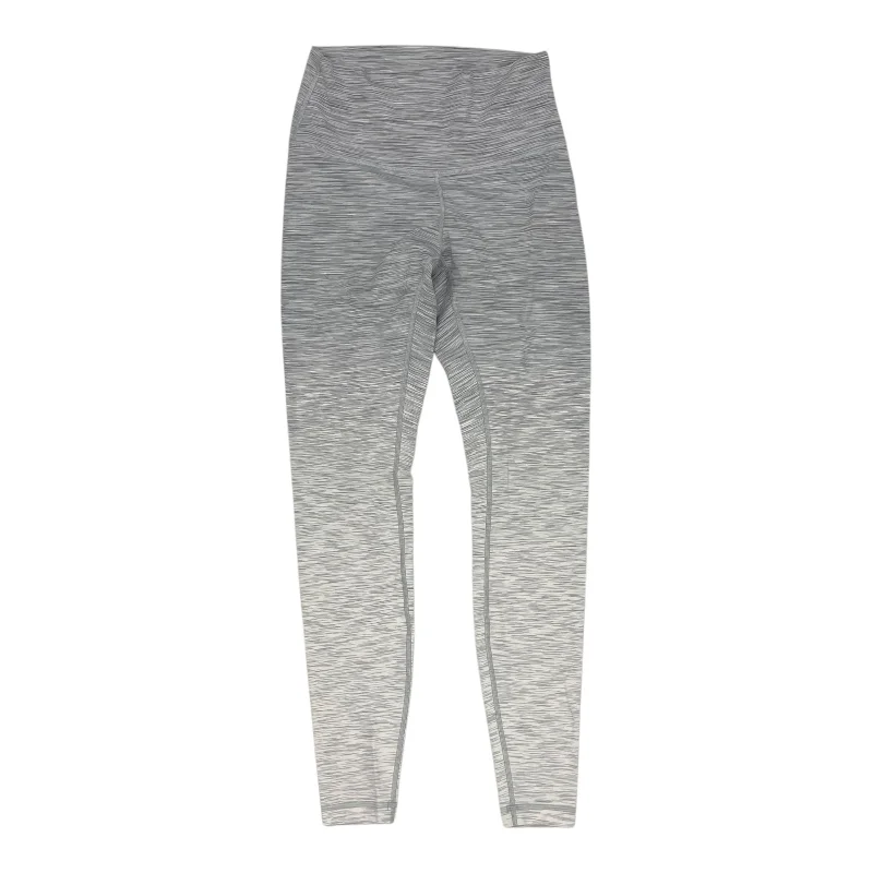 Athletic Leggings By Lululemon In Grey, Size:S