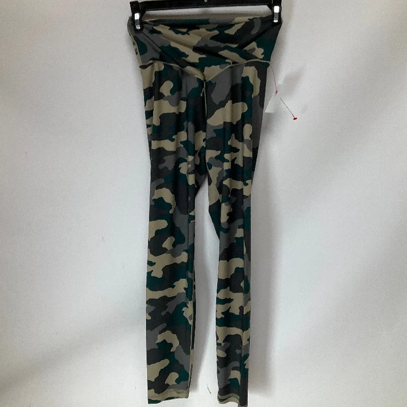 Athletic Leggings By Aerie In Camouflage Print, Size: M