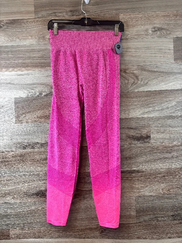 Athletic Leggings By Pink In Pink, Size: M