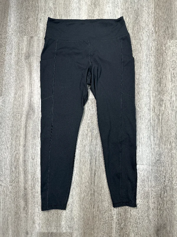 Athletic Leggings By American Eagle In Black, Size: L