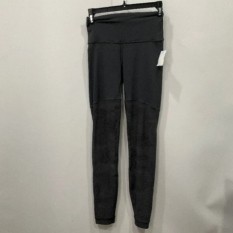 Athletic Leggings By Lululemon In Grey, Size: 4