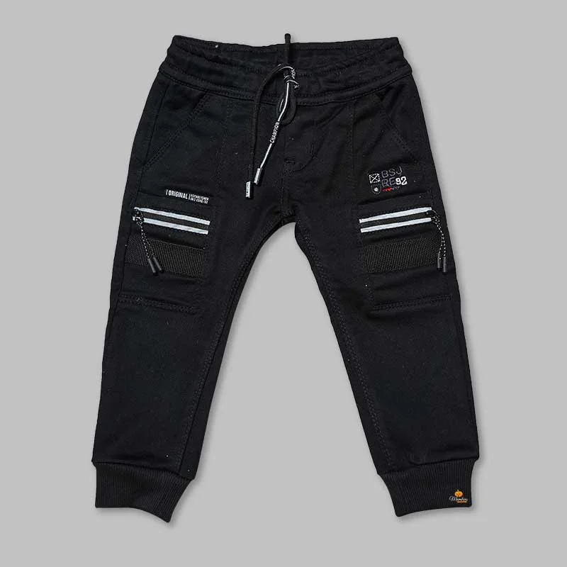 Black Jogger for Kid Boys