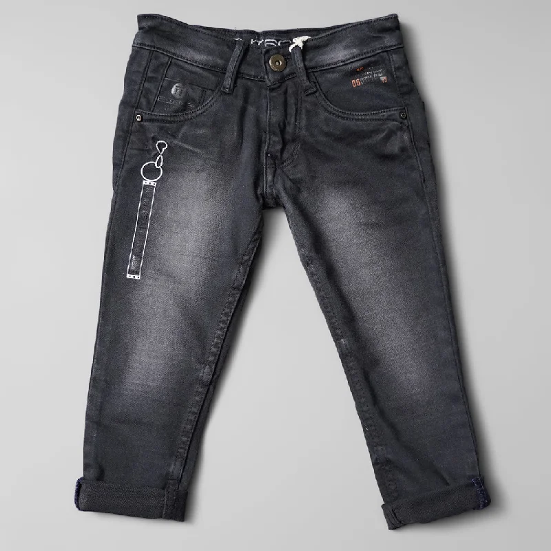 Stylish Shaded Slim Fit Boys Denim Jeans