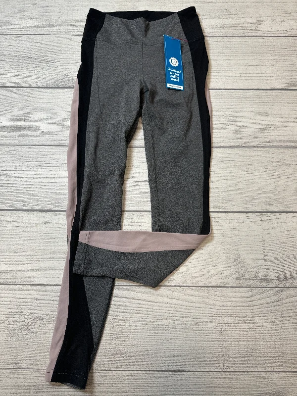 Athletic Leggings By Lululemon In Black & Grey, Size: S