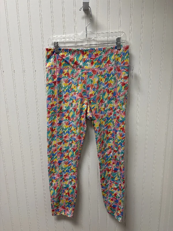 Athletic Leggings By Tuckernuck In Multi-colored, Size: L