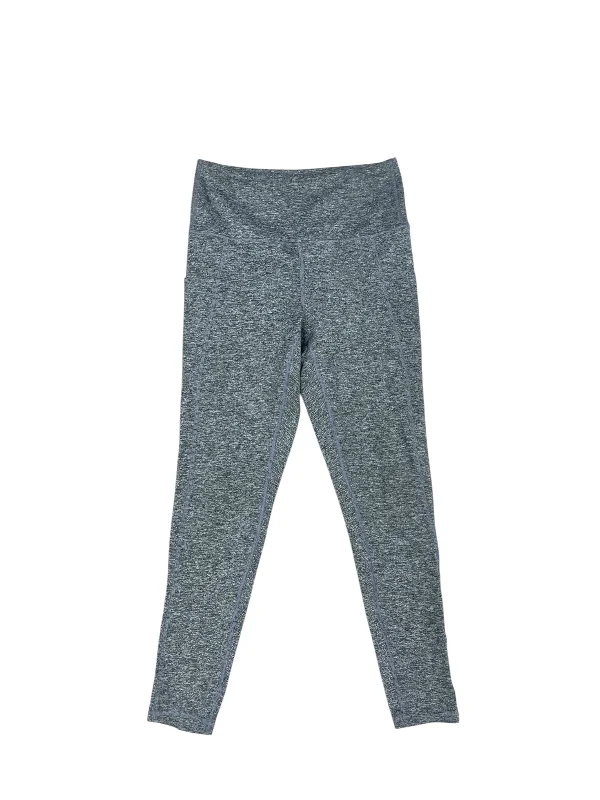 Athletic Leggings By Zobha In Grey, Size: M