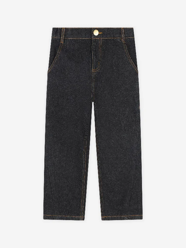 KENZO Kids Denim Trousers in Black